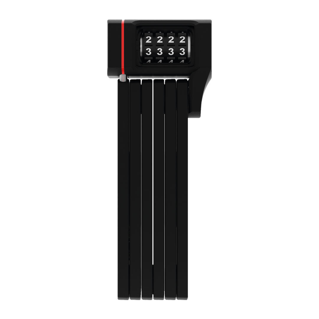 A product shot of the Abus Bordo uGrip 5700C folding lock with combination.