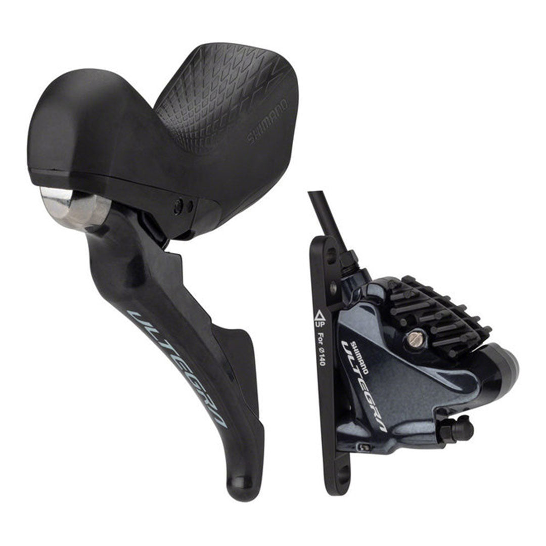 Shimano Ultegra ST-R8020 & BR-R8020 Shifter and Disc Brake Caliper Set