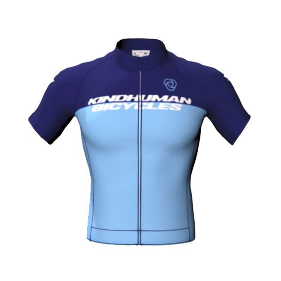 KindHuman Bicycles Jersey - Women's Relaxed Cut - Kind Blue