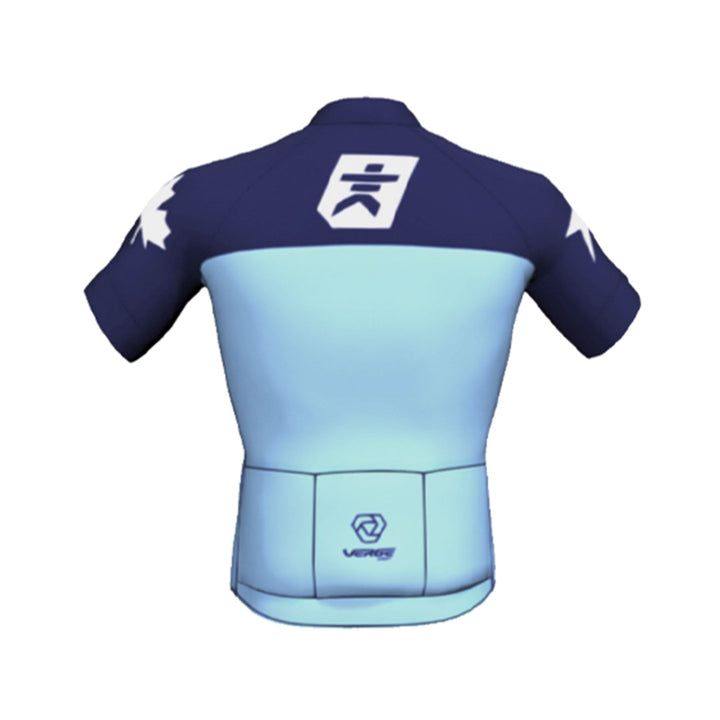 KindHuman Bicycles Jersey - Men's Relaxed Cut - Kind Blue