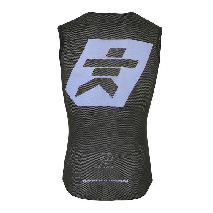 KindHuman Breeze Indoor Training Top / Base Layer - Men's Head Badge Black