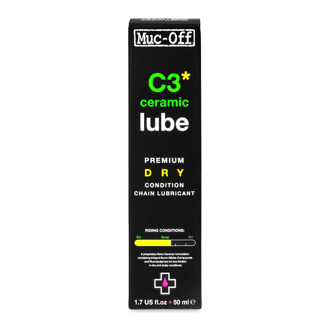 Muc-Off Ceramic Dry Chain Lubricant w/ UV Torch - 120ml