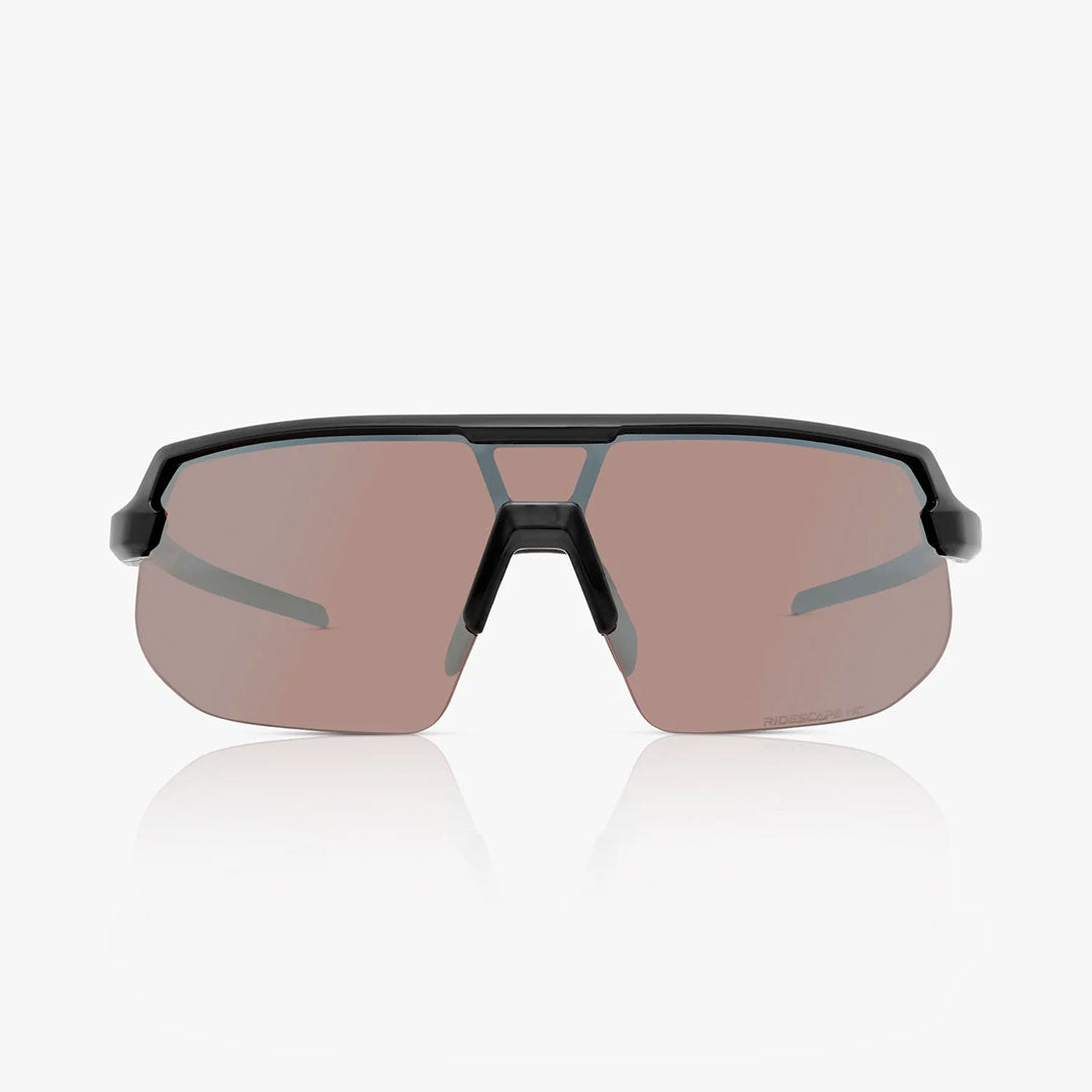 A pair of Shimano Twinspark 2 Eyewear glasses for cycling.