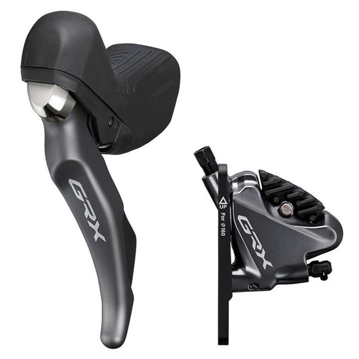 Shimano GRX ST-RX810 & BR-RX810 Shifter and Disc Brake Caliper Set