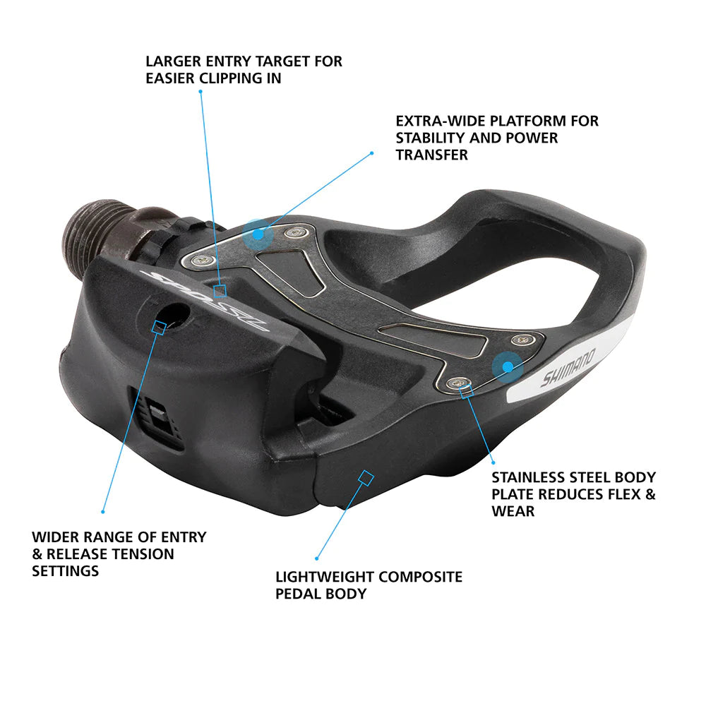 Shimano PD-R550 Road Pedals – KindHuman - Main Image