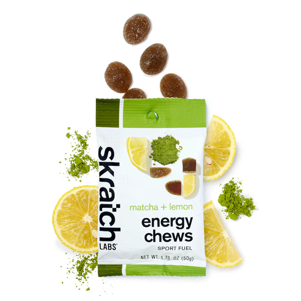 Skratch Labs Sport Energy Chews - Matcha Lemon