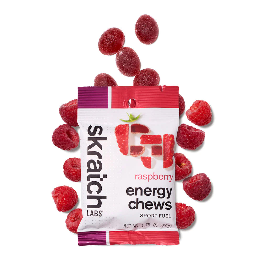 Skratch Labs Sport Energy Chews - Raspberry