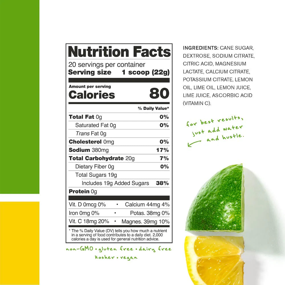 Skratch Labs Sport Hydration Mix - Lemons & Limes - Singe Serve