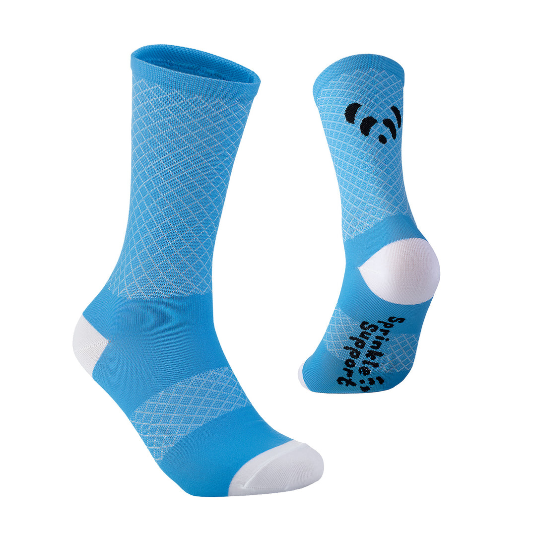 Sprinkle Support Socks - Kind Blue