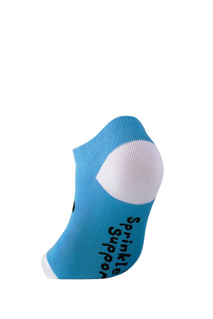 Sprinkle Support Kids Socks - Kind Blue